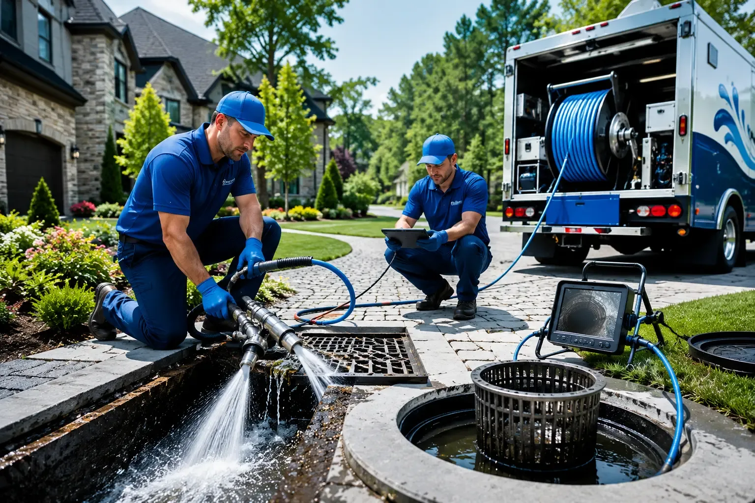 Local outdoor drain cleaning professionals in Larose, LA